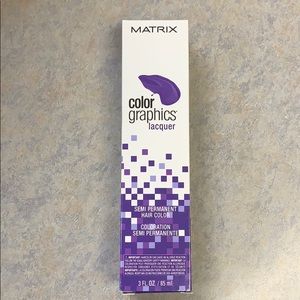 Matrix color graphics lacquer hair color purple